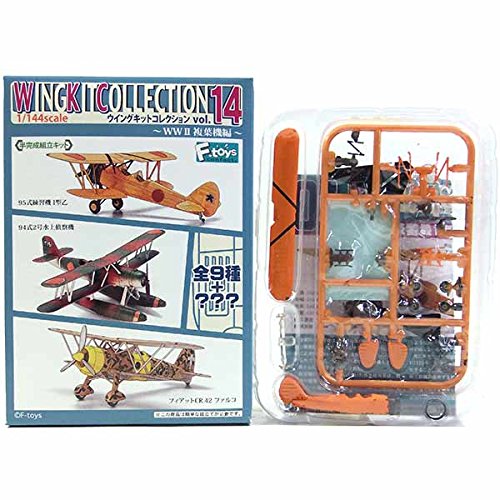 エフトイズ　複葉機コレクション　ウイングキットコレクション Amazon | 【1C】 エフトイズ 1/144 ウイングキットコレクション Vol.14
